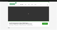 Desktop Screenshot of gemsnigeria.com
